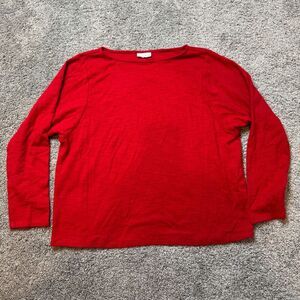 J Jill PureJill Top Women‎ Boat Neck Relax Casual Basic